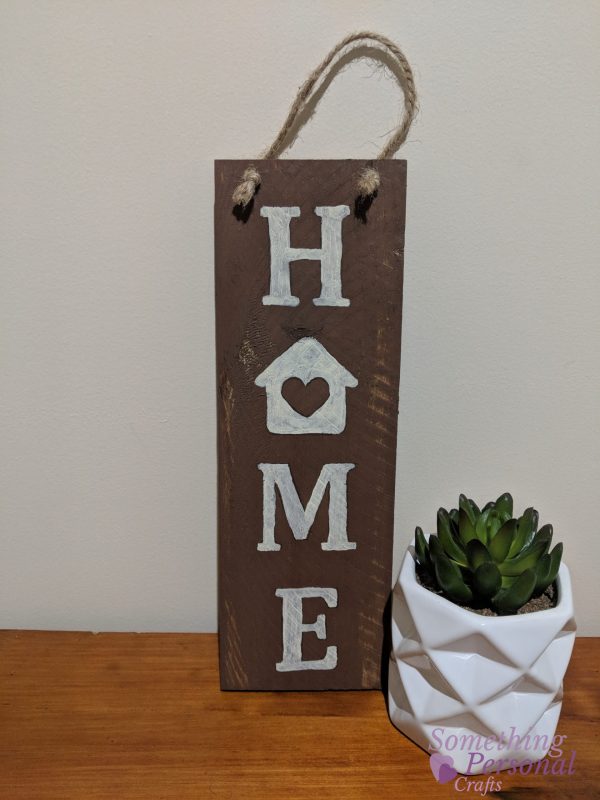 Craft titled: Home (Heart)