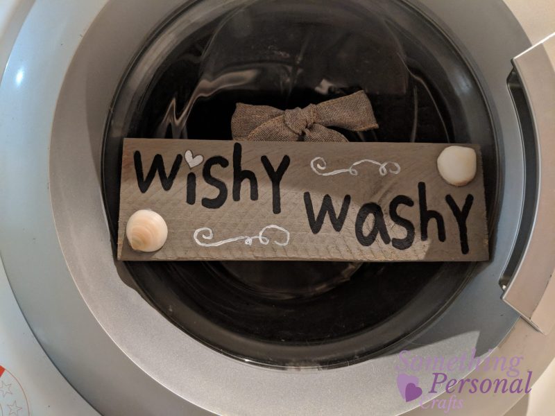 Craft titled: Wishy Washy