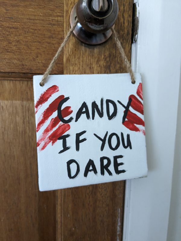 Craft titled: Candy If You Dare / Candy No More