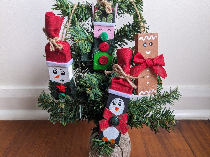 Craft titled: Christmas Tree Ornaments