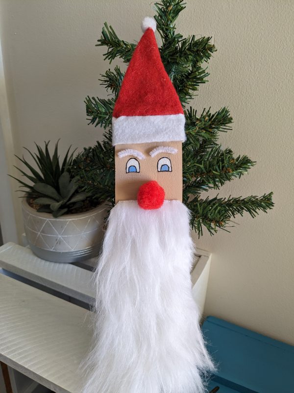 Craft titled: Santa Beard Flipper