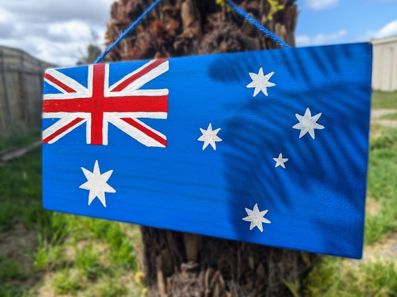 Craft titled: Flag of Australia