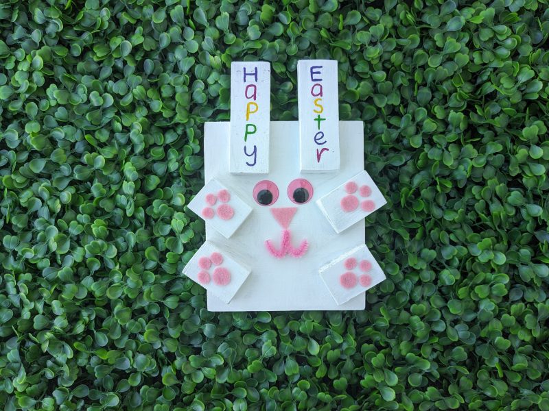 Craft titled: Happy Easter Bunny Rabbit