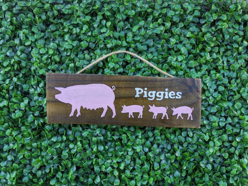 Craft titled: Piggies