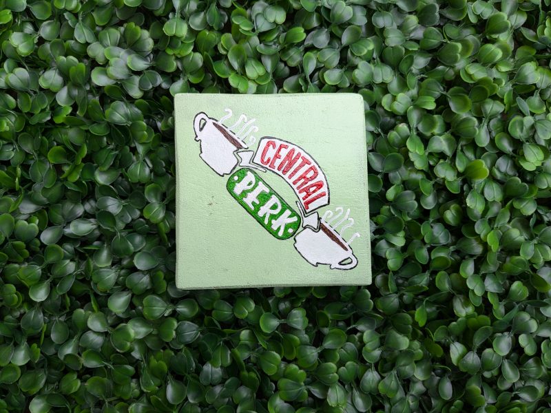 Craft titled: Central Perk Coaster