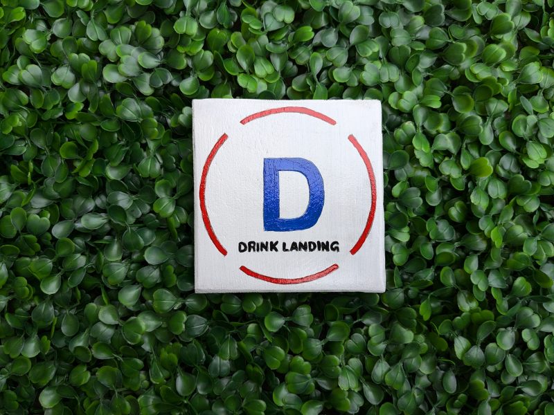 Craft titled: Drink Landing Coaster