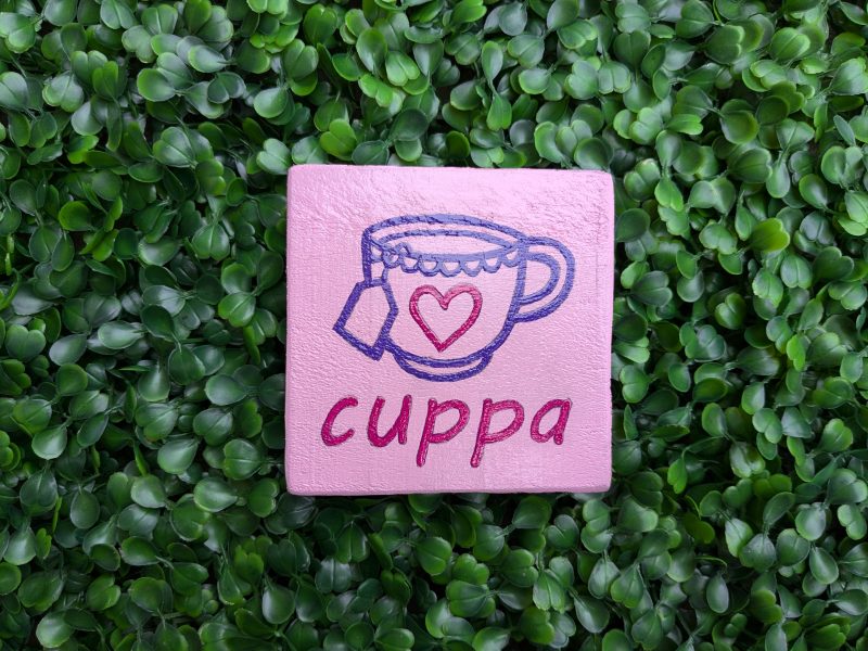 Craft titled: Cuppa Coaster